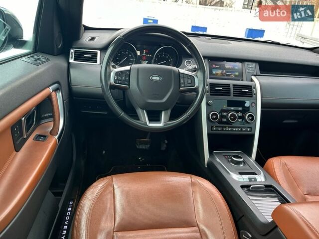Черный Ленд Ровер Discovery Sport, объемом двигателя 2 л и пробегом 100 тыс. км за 18500 $, фото 38 на Automoto.ua