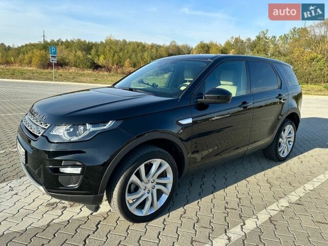 Чорний Ленд Ровер Discovery Sport, об'ємом двигуна 2 л та пробігом 194 тис. км за 16500 $, фото 1 на Automoto.ua