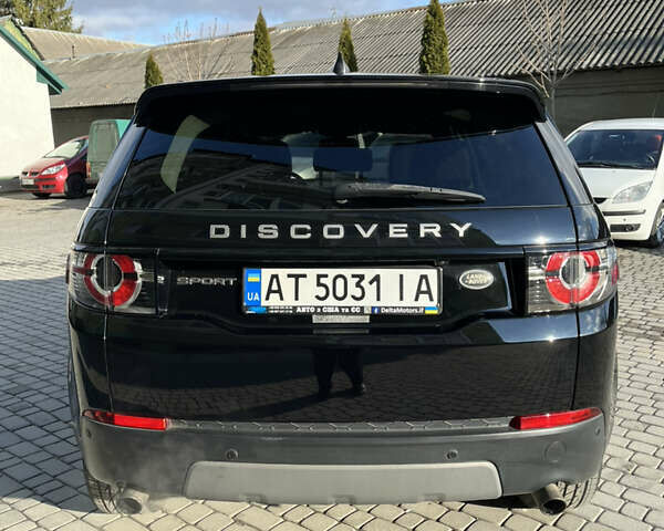 Черный Ленд Ровер Discovery Sport, объемом двигателя 2 л и пробегом 118 тыс. км за 24700 $, фото 6 на Automoto.ua