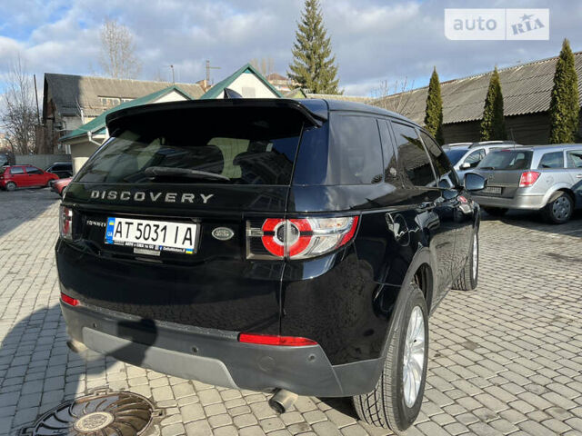 Черный Ленд Ровер Discovery Sport, объемом двигателя 2 л и пробегом 118 тыс. км за 24700 $, фото 7 на Automoto.ua