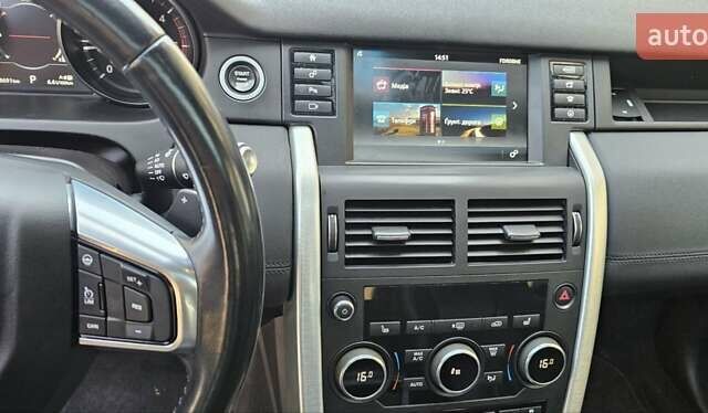 Чорний Ленд Ровер Discovery Sport, об'ємом двигуна 2 л та пробігом 220 тис. км за 18750 $, фото 20 на Automoto.ua