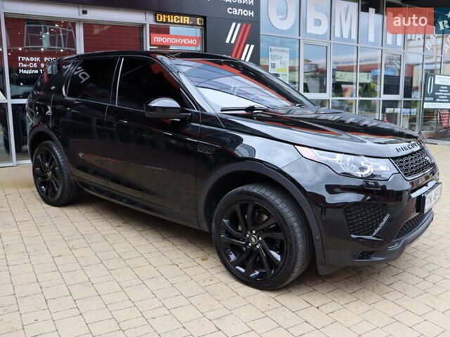 Черный Ленд Ровер Discovery Sport, объемом двигателя 2 л и пробегом 92 тыс. км за 20900 $, фото 7 на Automoto.ua