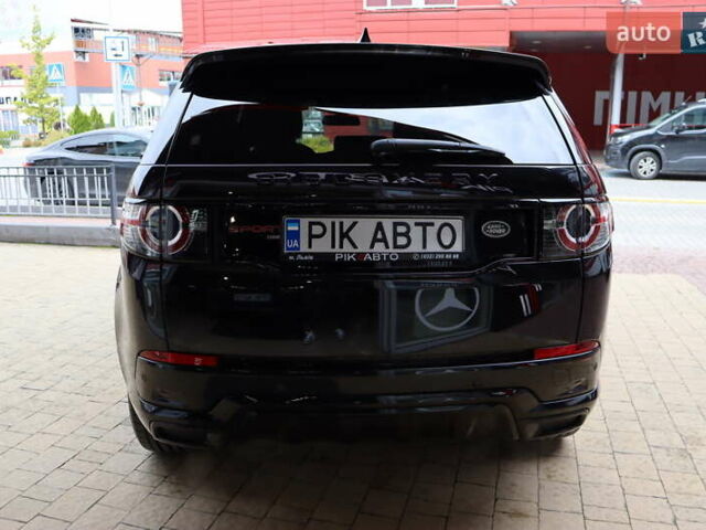 Черный Ленд Ровер Discovery Sport, объемом двигателя 2 л и пробегом 92 тыс. км за 20900 $, фото 6 на Automoto.ua