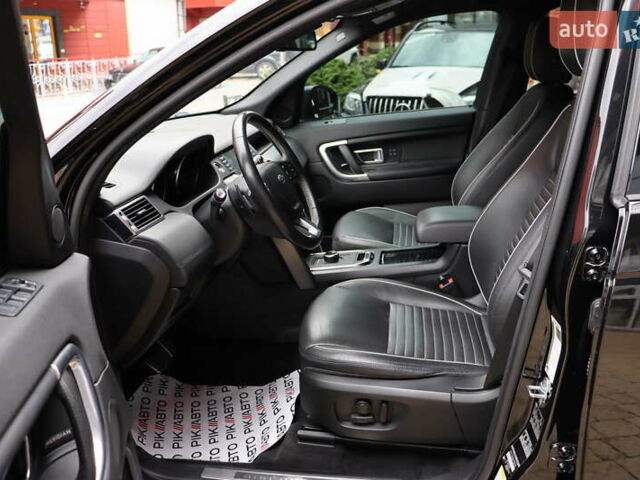 Черный Ленд Ровер Discovery Sport, объемом двигателя 2 л и пробегом 92 тыс. км за 20900 $, фото 16 на Automoto.ua