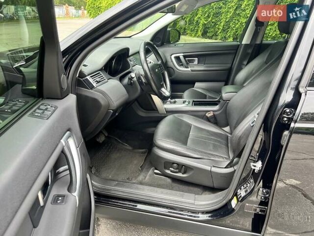 Черный Ленд Ровер Discovery Sport, объемом двигателя 2 л и пробегом 126 тыс. км за 23200 $, фото 15 на Automoto.ua