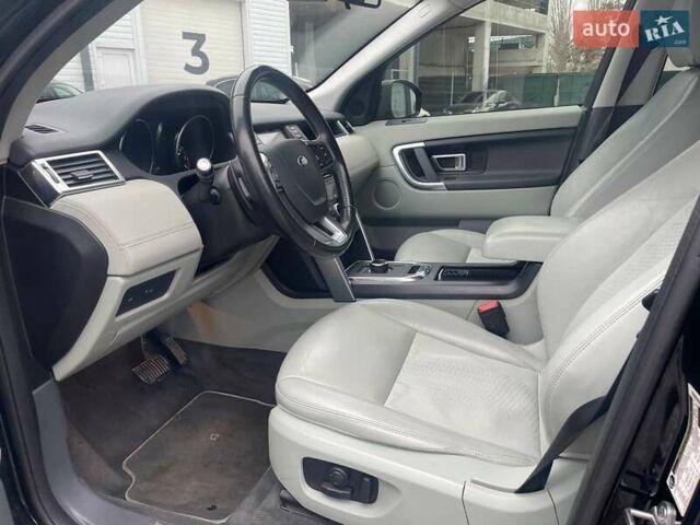 Черный Ленд Ровер Discovery Sport, объемом двигателя 2 л и пробегом 73 тыс. км за 18500 $, фото 11 на Automoto.ua