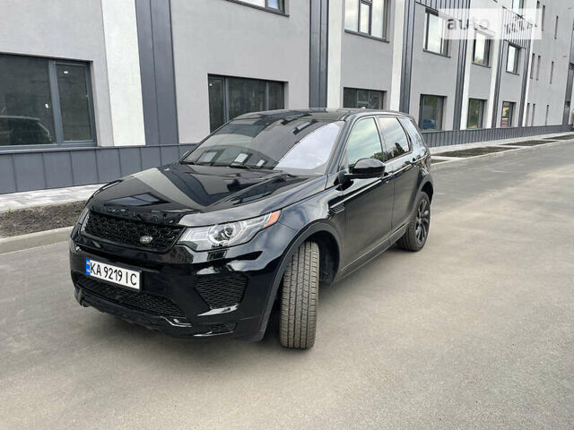 Черный Ленд Ровер Discovery Sport, объемом двигателя 2 л и пробегом 40 тыс. км за 28200 $, фото 1 на Automoto.ua