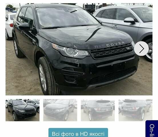 Черный Ленд Ровер Discovery Sport, объемом двигателя 2 л и пробегом 80 тыс. км за 22999 $, фото 10 на Automoto.ua