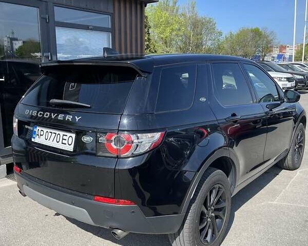 Черный Ленд Ровер Discovery Sport, объемом двигателя 2 л и пробегом 80 тыс. км за 22999 $, фото 5 на Automoto.ua