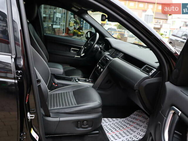 Черный Ленд Ровер Discovery Sport, объемом двигателя 2 л и пробегом 92 тыс. км за 20900 $, фото 42 на Automoto.ua