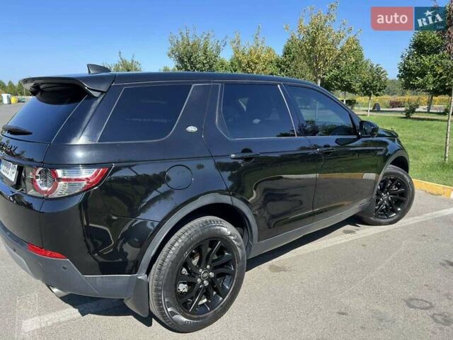 Черный Ленд Ровер Discovery Sport, объемом двигателя 2 л и пробегом 81 тыс. км за 22900 $, фото 11 на Automoto.ua