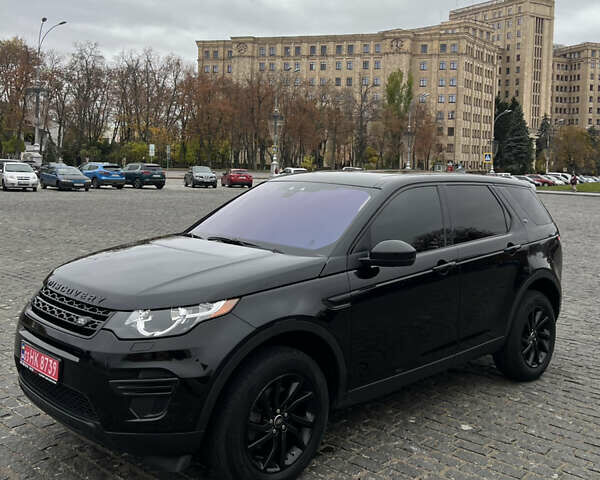 Черный Ленд Ровер Discovery Sport, объемом двигателя 2 л и пробегом 200 тыс. км за 18000 $, фото 3 на Automoto.ua