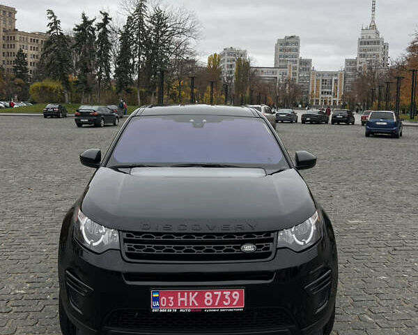 Черный Ленд Ровер Discovery Sport, объемом двигателя 2 л и пробегом 200 тыс. км за 18000 $, фото 1 на Automoto.ua
