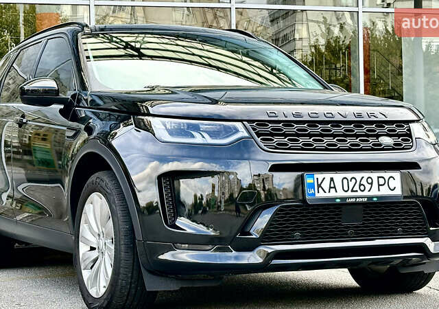 Черный Ленд Ровер Discovery Sport, объемом двигателя 2 л и пробегом 46 тыс. км за 33500 $, фото 2 на Automoto.ua