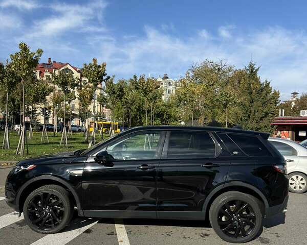 Черный Ленд Ровер Discovery Sport, объемом двигателя 2 л и пробегом 81 тыс. км за 20990 $, фото 9 на Automoto.ua