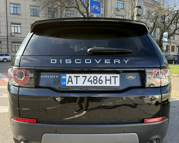 Черный Ленд Ровер Discovery Sport, объемом двигателя 2 л и пробегом 81 тыс. км за 20990 $, фото 6 на Automoto.ua