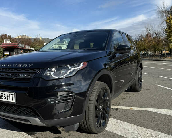 Черный Ленд Ровер Discovery Sport, объемом двигателя 2 л и пробегом 81 тыс. км за 20990 $, фото 10 на Automoto.ua
