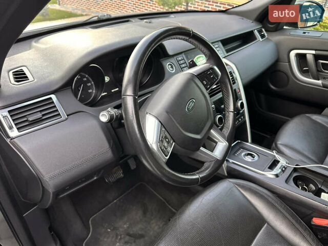 Черный Ленд Ровер Discovery Sport, объемом двигателя 2 л и пробегом 110 тыс. км за 21900 $, фото 13 на Automoto.ua