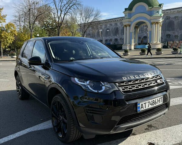 Черный Ленд Ровер Discovery Sport, объемом двигателя 2 л и пробегом 81 тыс. км за 20990 $, фото 2 на Automoto.ua