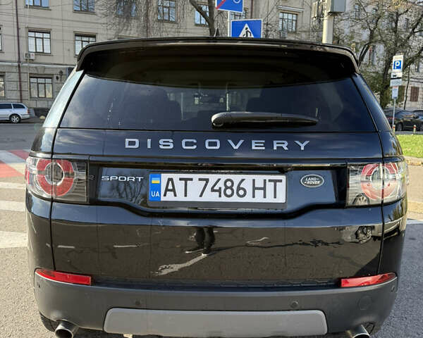 Черный Ленд Ровер Discovery Sport, объемом двигателя 2 л и пробегом 81 тыс. км за 20990 $, фото 5 на Automoto.ua