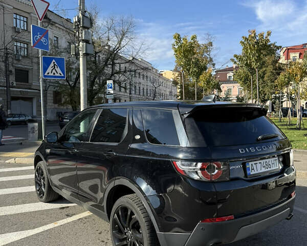 Черный Ленд Ровер Discovery Sport, объемом двигателя 2 л и пробегом 81 тыс. км за 20990 $, фото 8 на Automoto.ua