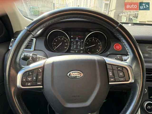 Черный Ленд Ровер Discovery Sport, объемом двигателя 2 л и пробегом 81 тыс. км за 20990 $, фото 13 на Automoto.ua