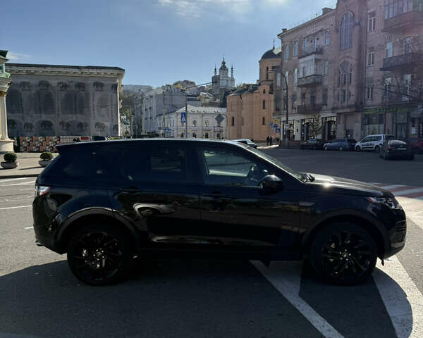 Черный Ленд Ровер Discovery Sport, объемом двигателя 2 л и пробегом 81 тыс. км за 20990 $, фото 4 на Automoto.ua