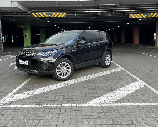 Чорний Ленд Ровер Discovery Sport, об'ємом двигуна 2 л та пробігом 77 тис. км за 31777 $, фото 1 на Automoto.ua