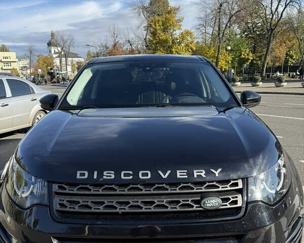 Черный Ленд Ровер Discovery Sport, объемом двигателя 2 л и пробегом 81 тыс. км за 20990 $, фото 1 на Automoto.ua