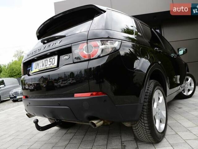 Черный Ленд Ровер Discovery Sport, объемом двигателя 2 л и пробегом 142 тыс. км за 23899 $, фото 73 на Automoto.ua