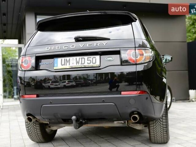 Черный Ленд Ровер Discovery Sport, объемом двигателя 2 л и пробегом 142 тыс. км за 23899 $, фото 69 на Automoto.ua