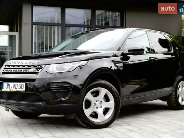 Черный Ленд Ровер Discovery Sport, объемом двигателя 2 л и пробегом 142 тыс. км за 23899 $, фото 1 на Automoto.ua