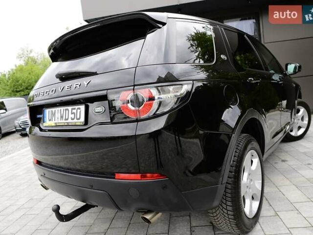 Черный Ленд Ровер Discovery Sport, объемом двигателя 2 л и пробегом 142 тыс. км за 23899 $, фото 77 на Automoto.ua