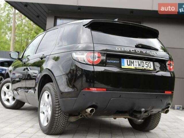 Черный Ленд Ровер Discovery Sport, объемом двигателя 2 л и пробегом 142 тыс. км за 23899 $, фото 97 на Automoto.ua
