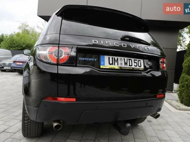 Черный Ленд Ровер Discovery Sport, объемом двигателя 2 л и пробегом 142 тыс. км за 23899 $, фото 105 на Automoto.ua