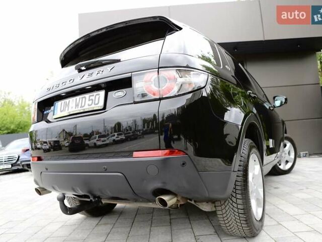 Черный Ленд Ровер Discovery Sport, объемом двигателя 2 л и пробегом 142 тыс. км за 23899 $, фото 71 на Automoto.ua