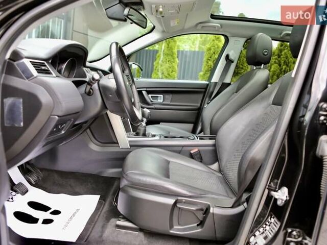 Черный Ленд Ровер Discovery Sport, объемом двигателя 2 л и пробегом 142 тыс. км за 23899 $, фото 110 на Automoto.ua
