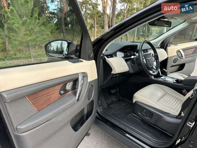 Черный Ленд Ровер Discovery Sport, объемом двигателя 2 л и пробегом 39 тыс. км за 33900 $, фото 42 на Automoto.ua