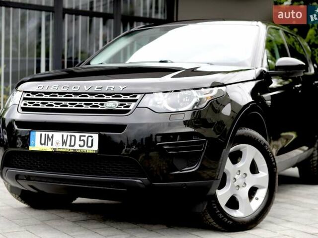 Черный Ленд Ровер Discovery Sport, объемом двигателя 2 л и пробегом 142 тыс. км за 23899 $, фото 5 на Automoto.ua