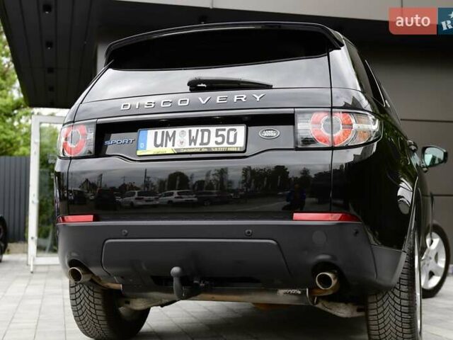 Черный Ленд Ровер Discovery Sport, объемом двигателя 2 л и пробегом 142 тыс. км за 23899 $, фото 93 на Automoto.ua