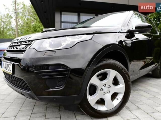 Черный Ленд Ровер Discovery Sport, объемом двигателя 2 л и пробегом 142 тыс. км за 23899 $, фото 7 на Automoto.ua