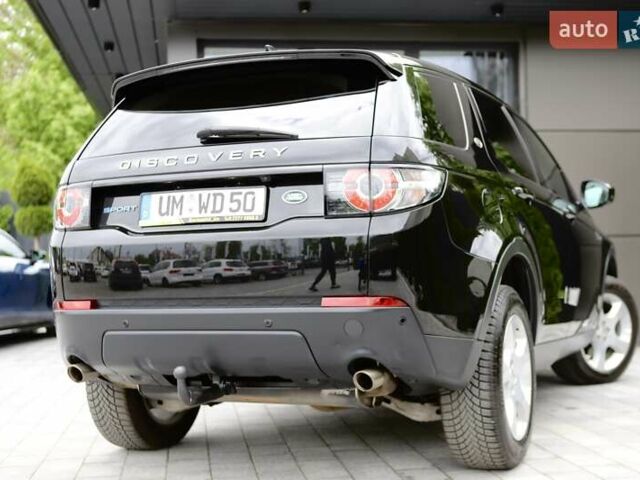 Черный Ленд Ровер Discovery Sport, объемом двигателя 2 л и пробегом 142 тыс. км за 23899 $, фото 68 на Automoto.ua