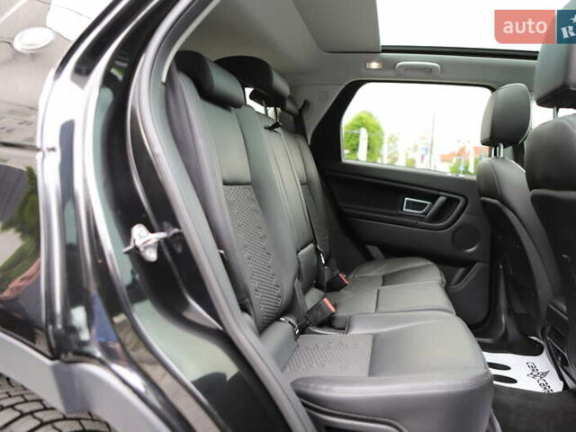 Черный Ленд Ровер Discovery Sport, объемом двигателя 2 л и пробегом 142 тыс. км за 23899 $, фото 151 на Automoto.ua