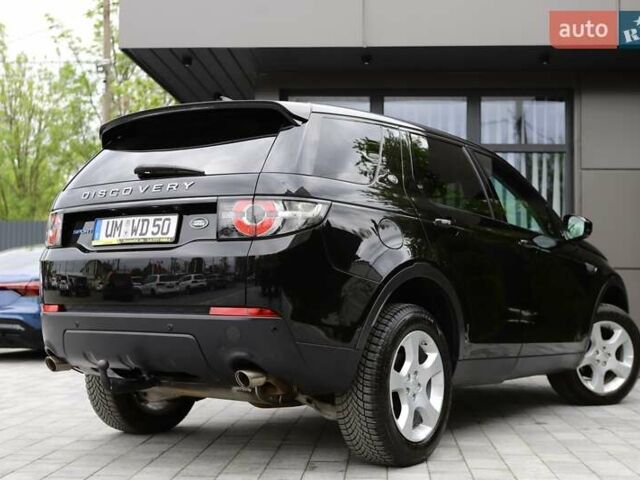 Черный Ленд Ровер Discovery Sport, объемом двигателя 2 л и пробегом 142 тыс. км за 23899 $, фото 91 на Automoto.ua