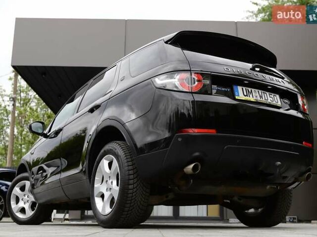 Черный Ленд Ровер Discovery Sport, объемом двигателя 2 л и пробегом 142 тыс. км за 23899 $, фото 100 на Automoto.ua