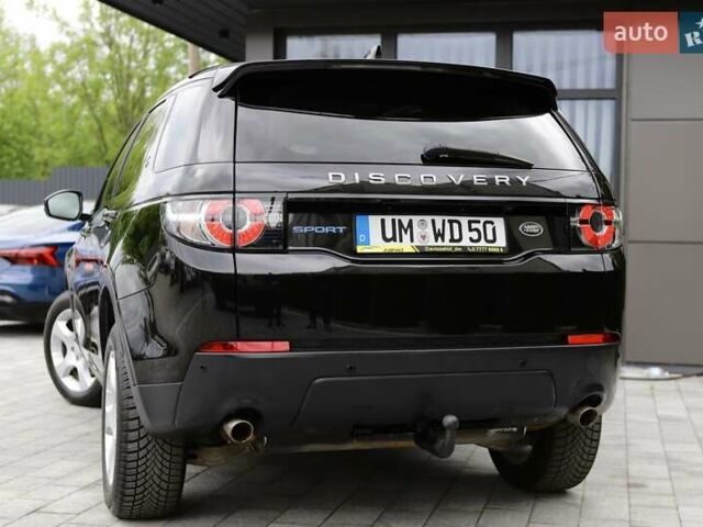 Черный Ленд Ровер Discovery Sport, объемом двигателя 2 л и пробегом 142 тыс. км за 23899 $, фото 104 на Automoto.ua
