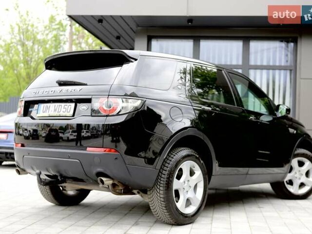 Черный Ленд Ровер Discovery Sport, объемом двигателя 2 л и пробегом 142 тыс. км за 23899 $, фото 67 на Automoto.ua