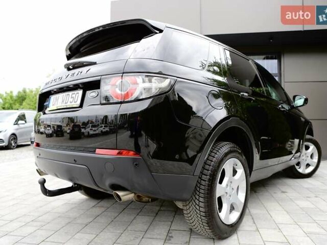 Черный Ленд Ровер Discovery Sport, объемом двигателя 2 л и пробегом 142 тыс. км за 23899 $, фото 70 на Automoto.ua
