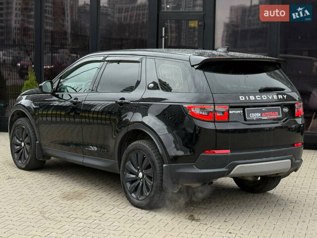Черный Ленд Ровер Discovery Sport, объемом двигателя 2 л и пробегом 130 тыс. км за 35500 $, фото 5 на Automoto.ua