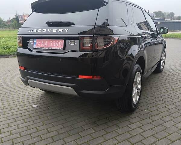 Черный Ленд Ровер Discovery Sport, объемом двигателя 2 л и пробегом 81 тыс. км за 20900 $, фото 1 на Automoto.ua